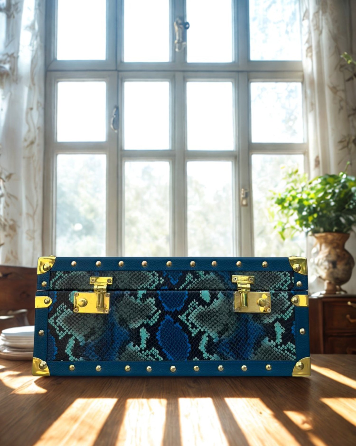 EMBER-  LEATHER JEWELLERY & ACCESSORIES BOX
