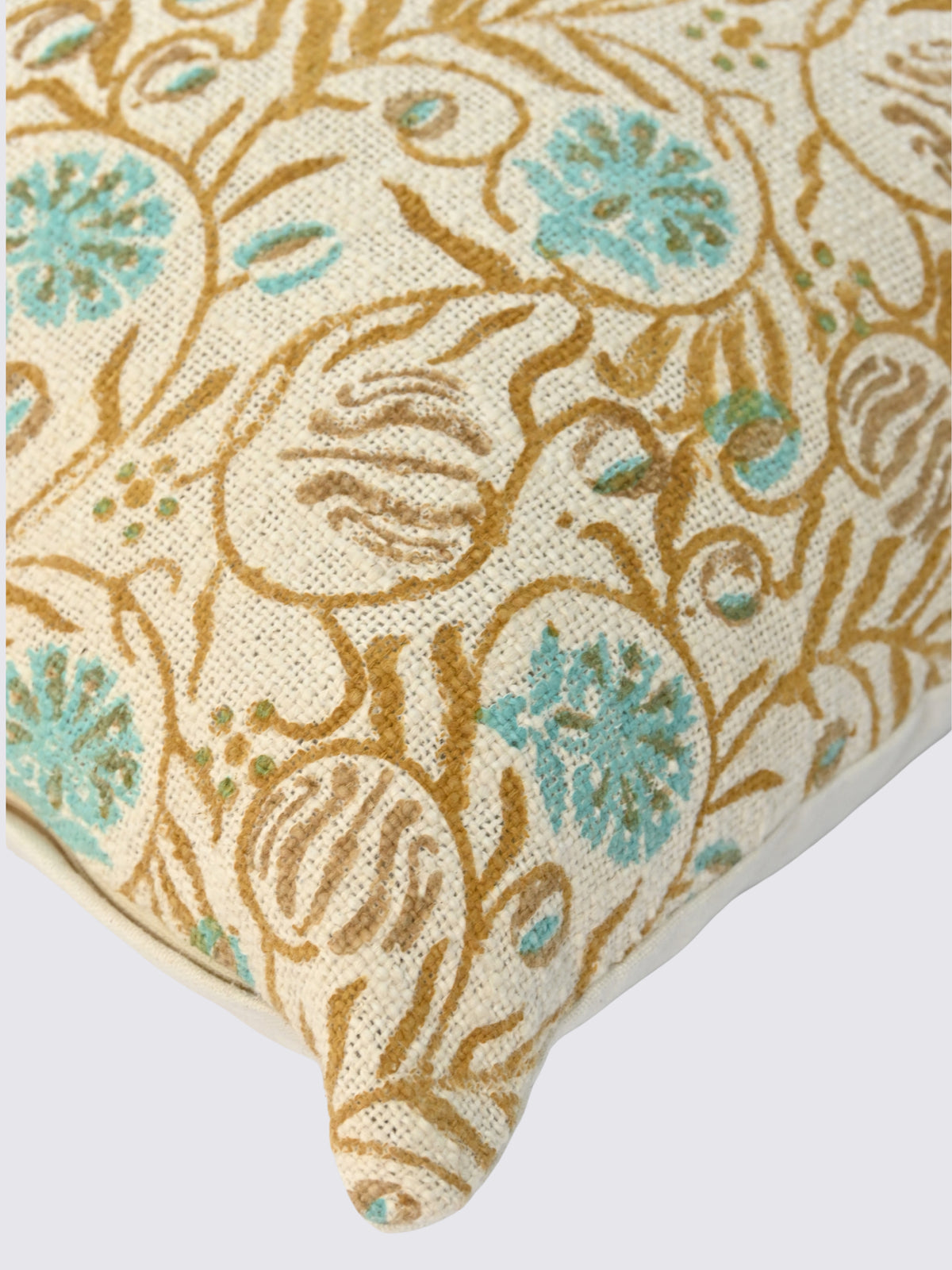 Mistrosa Block-Printed Square Cushion Cover