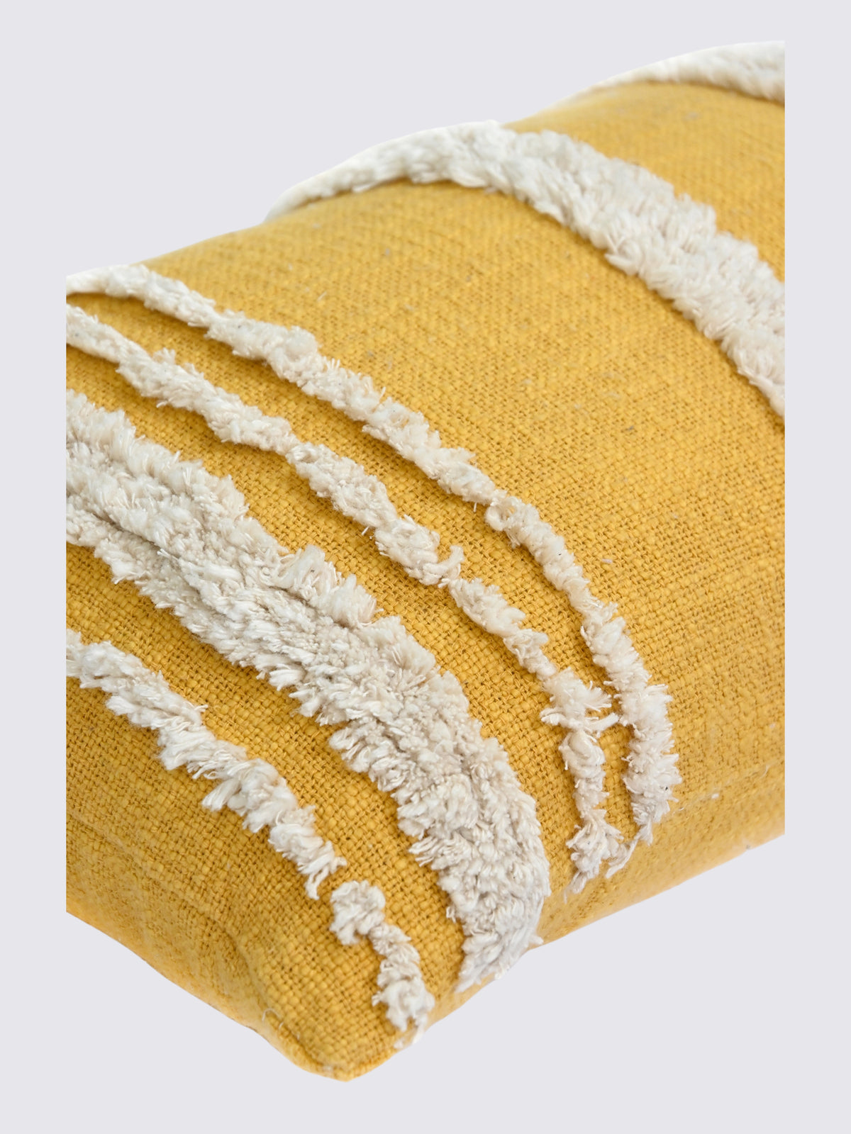 Calari Hand-Embroidered Lumbar Cushion Cover