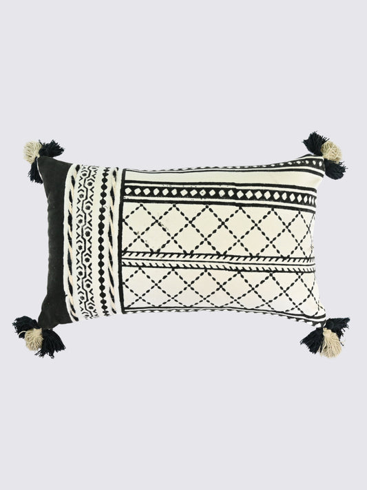 Ezra Tufted Lumbar Cushion Cover
