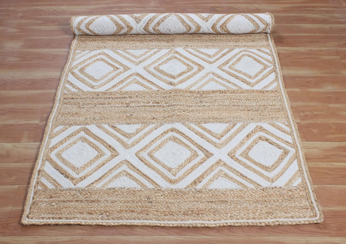 Divide Braided Jute Rug