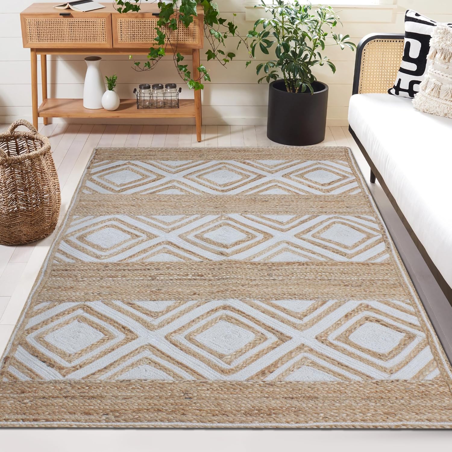 Divide braided rug room setting — Art Avenue