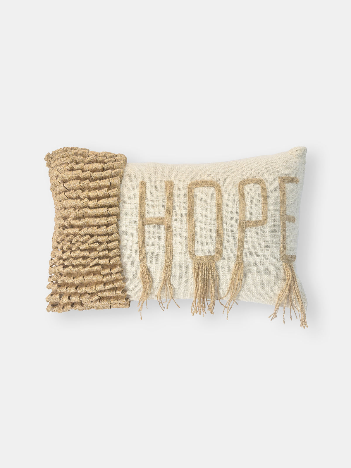 Hope Handwoven Lumbar Cushion Cover
