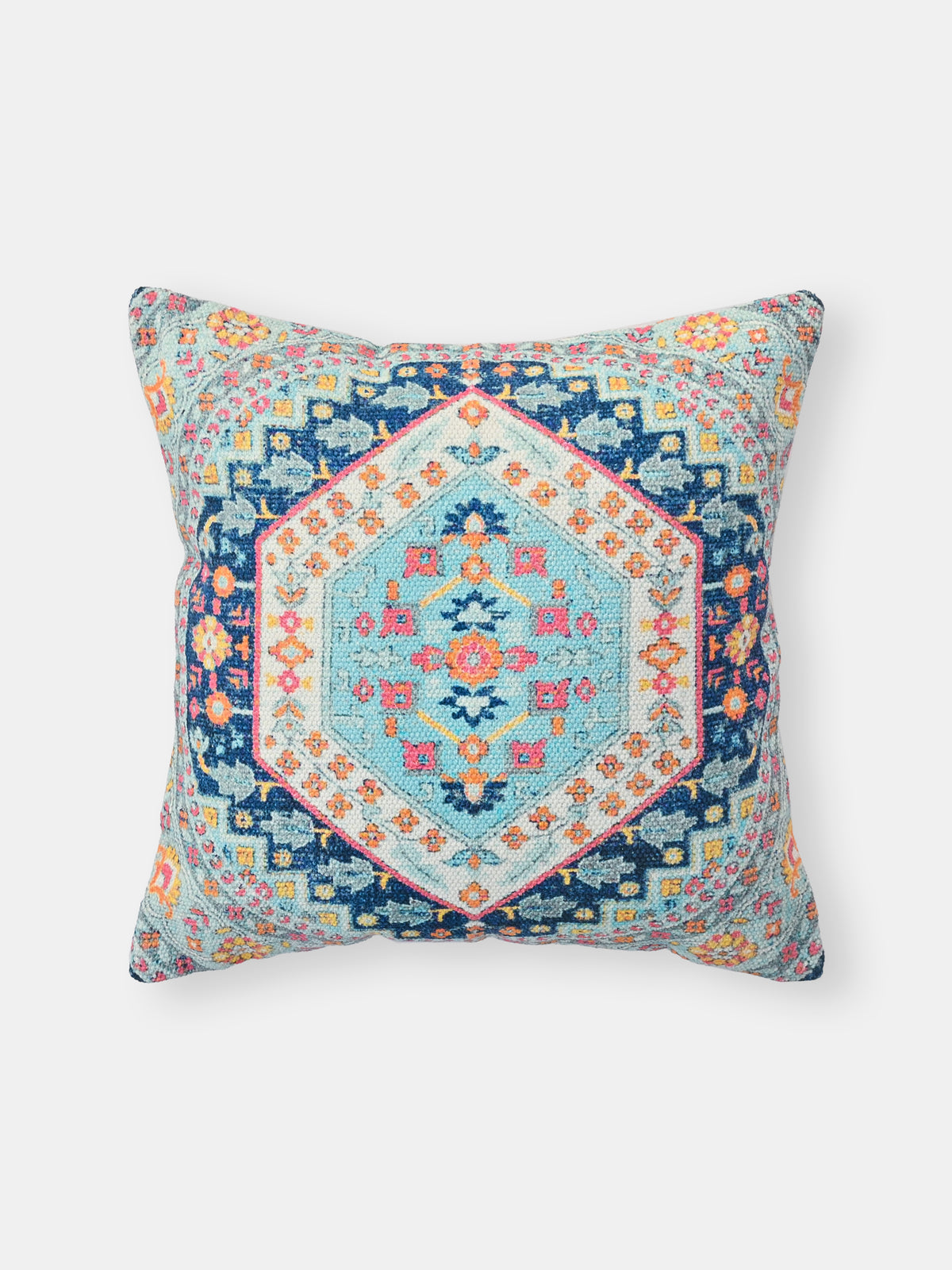 Caravan Trails Printed Square Cushion Cover