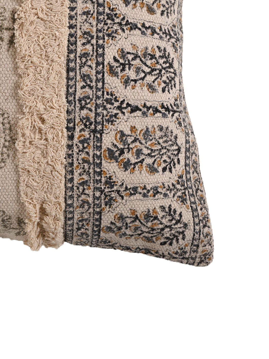 KETAK - COTTON PRINTED SQUARE CUSHION COVER - ART AVENUE