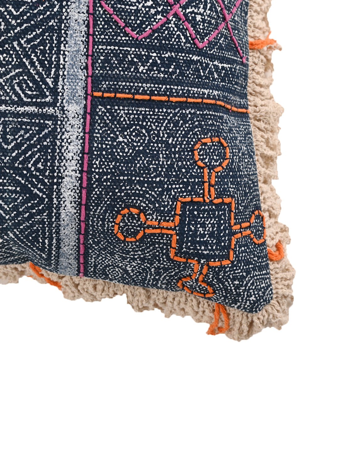 SAM - COTTON PRINTED SQUARE CUSHION COVER - ART AVENUE