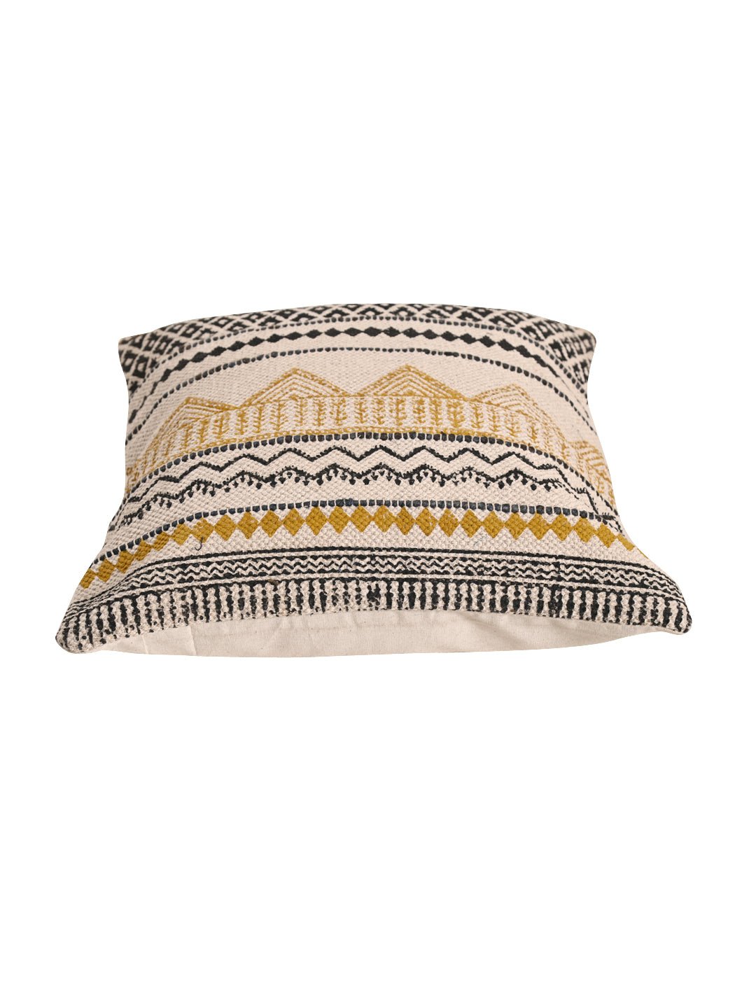 PSYCHE - COTTON PRINTED SQUARE CUSHION COVER - ART AVENUE