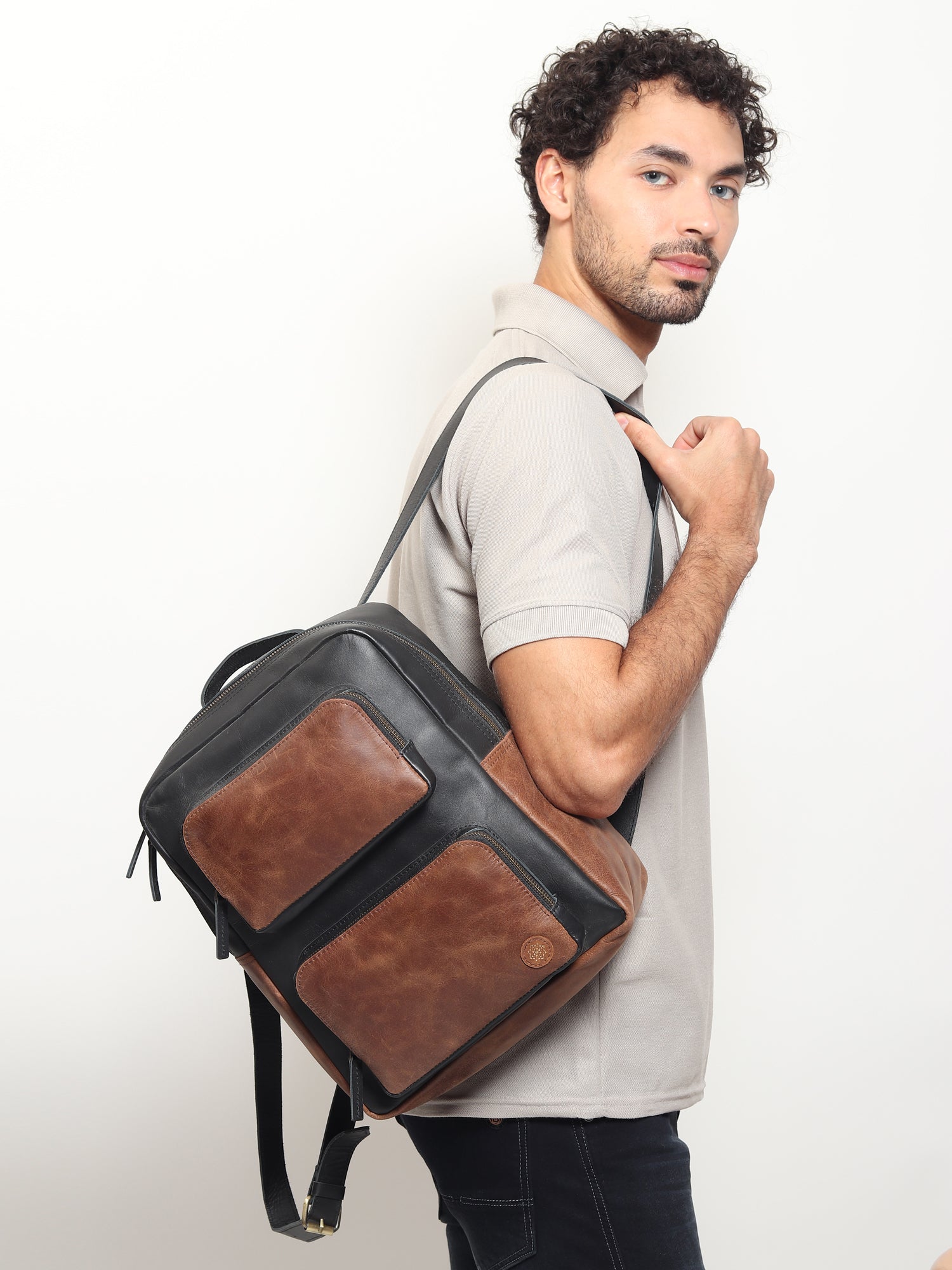 Elise leather backpack — Art Avenue