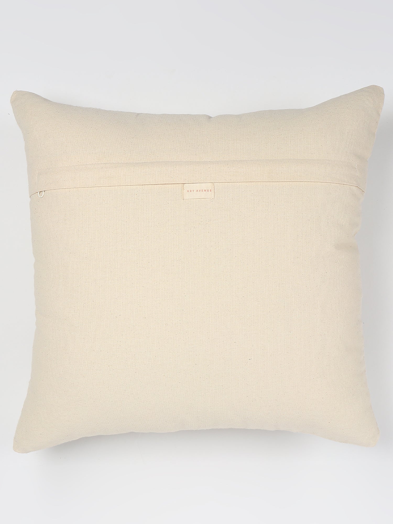Alcippe Hand-Embroidered Square Cushion Cover