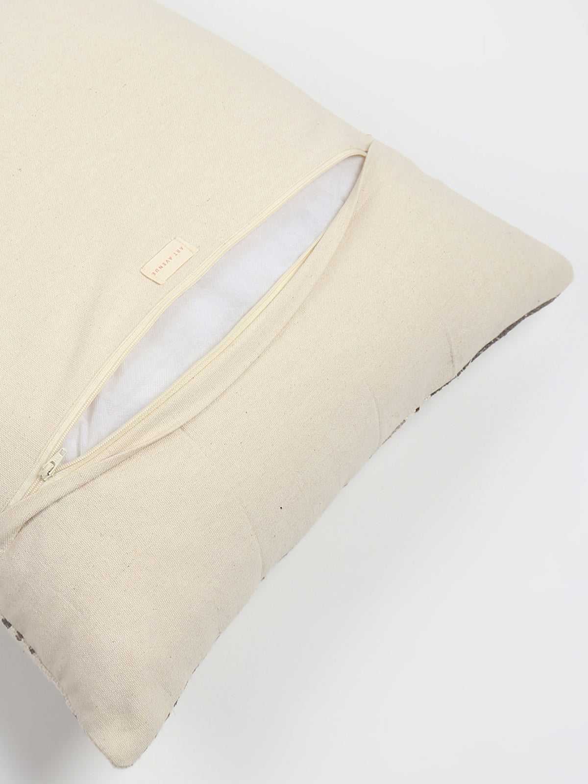 Balder Embroidered Square Cushion Cover