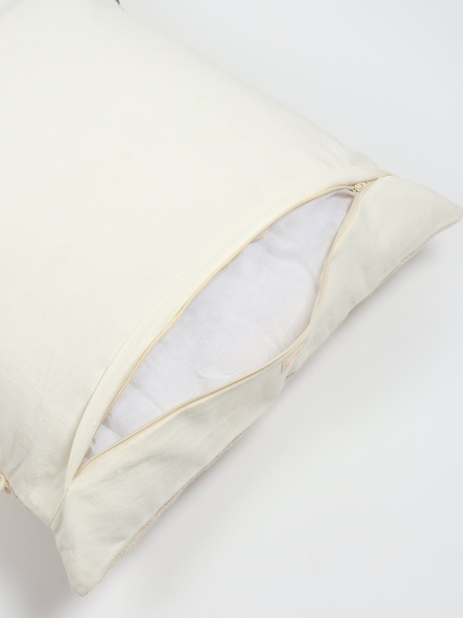 Chione Hand-Embroidered Square Cushion Cover