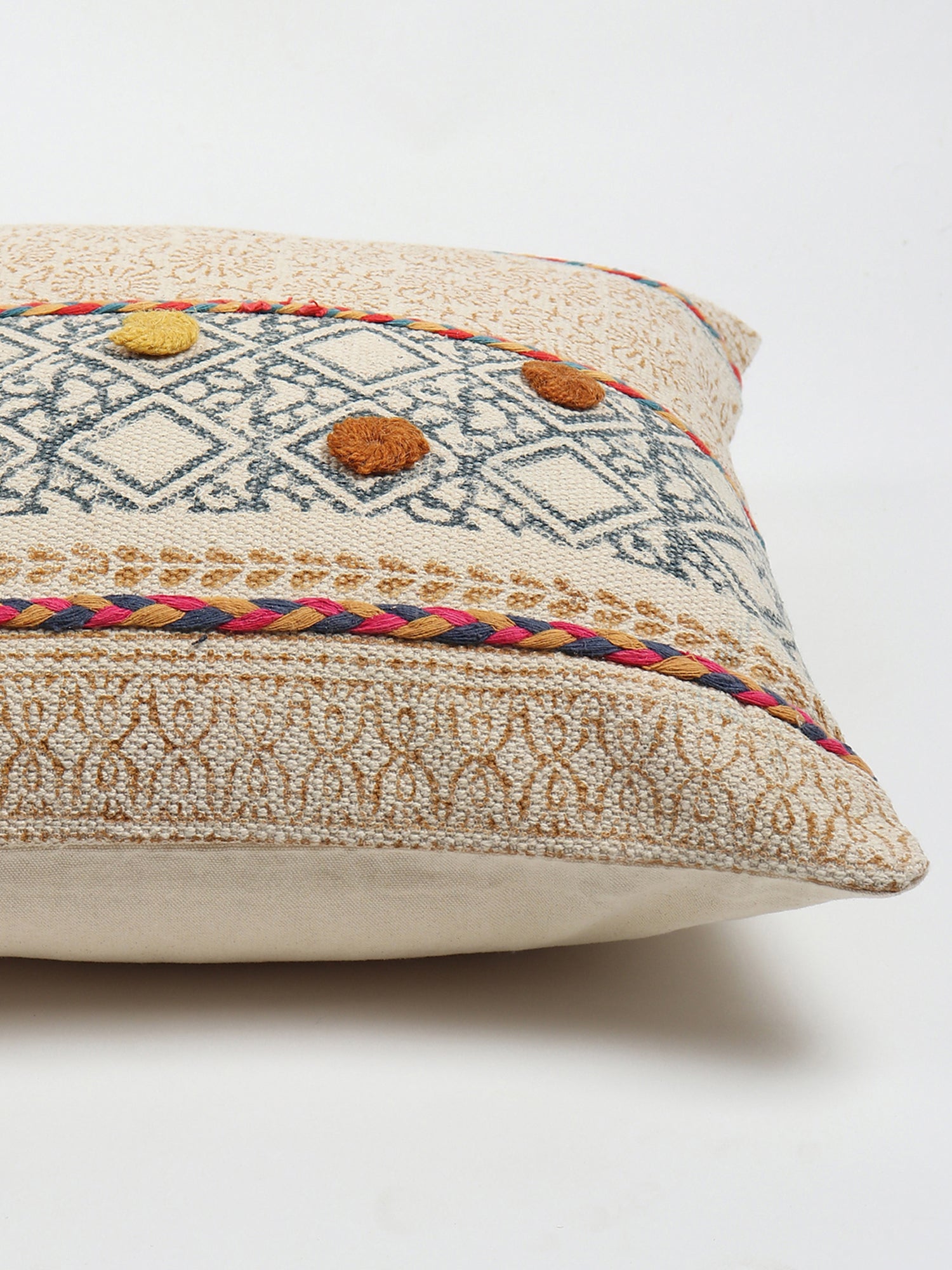 Dione Printed Square Cushion Cover