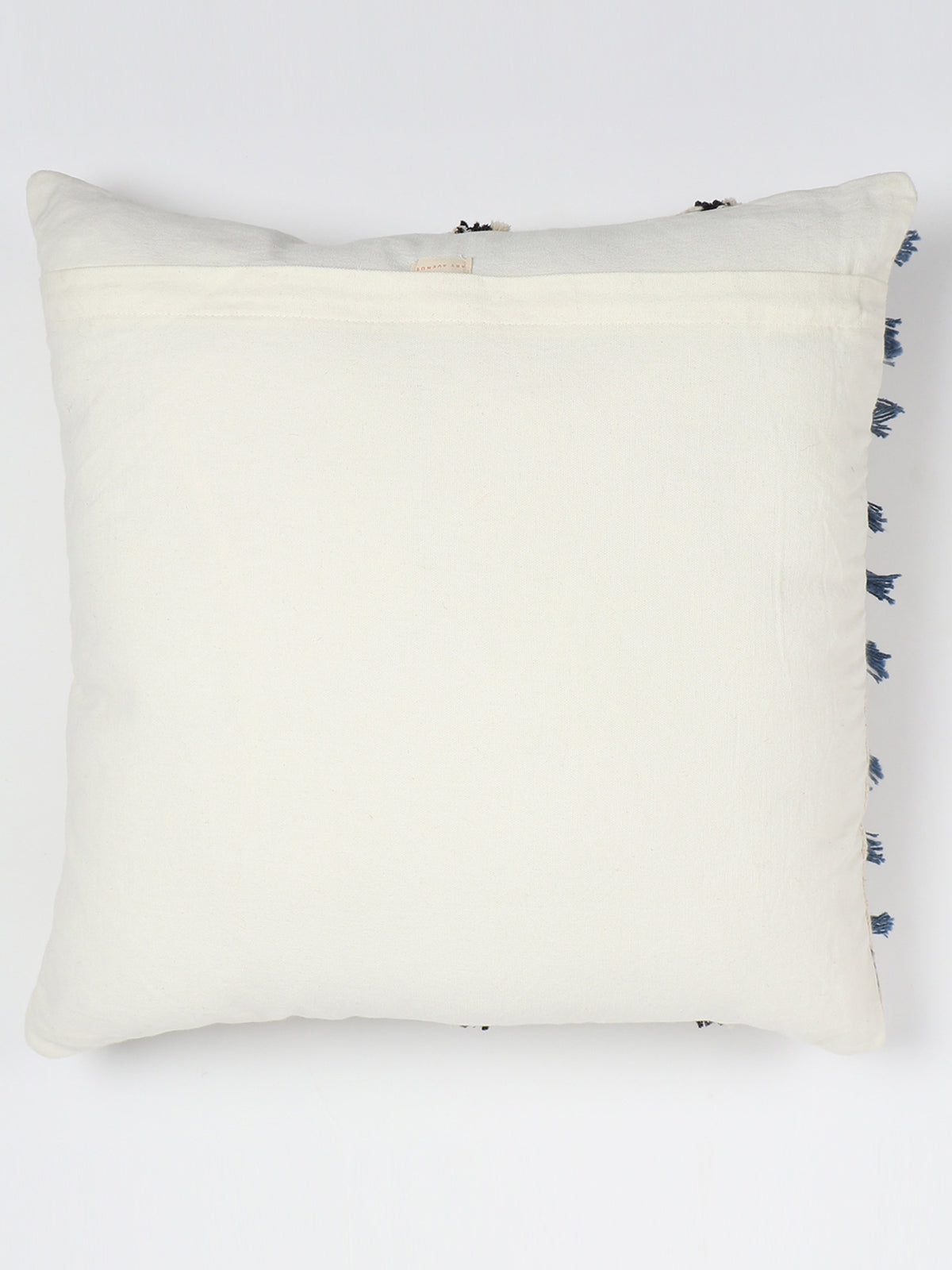 Evanthe Printed Tufted Square Cushion Cover
