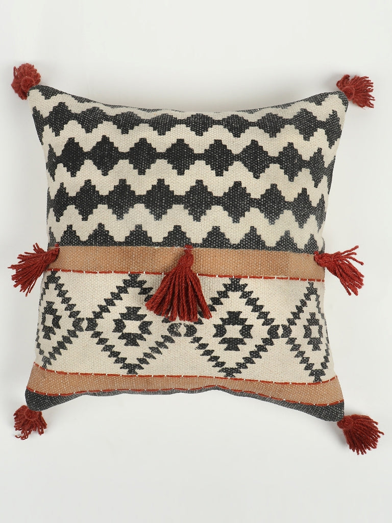 Hecuba Digital-Printed Square Cushion Cover