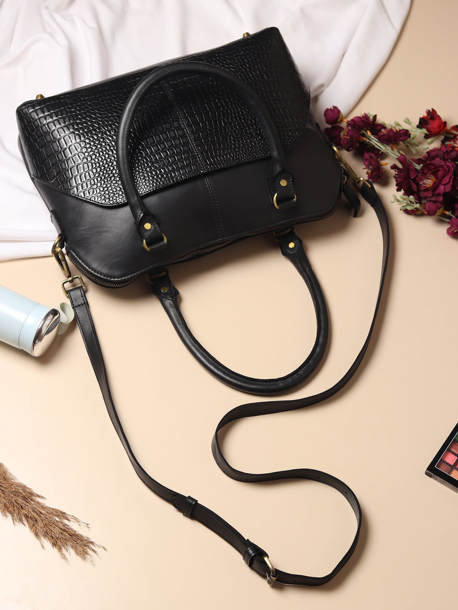 Corrales bag on model — Art Avenue