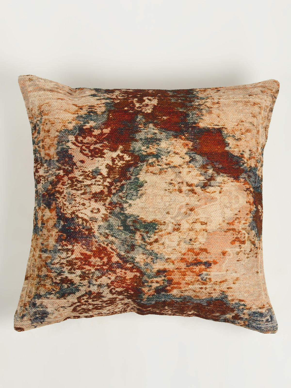 Cerere Block-Printed Square Cushion Cover