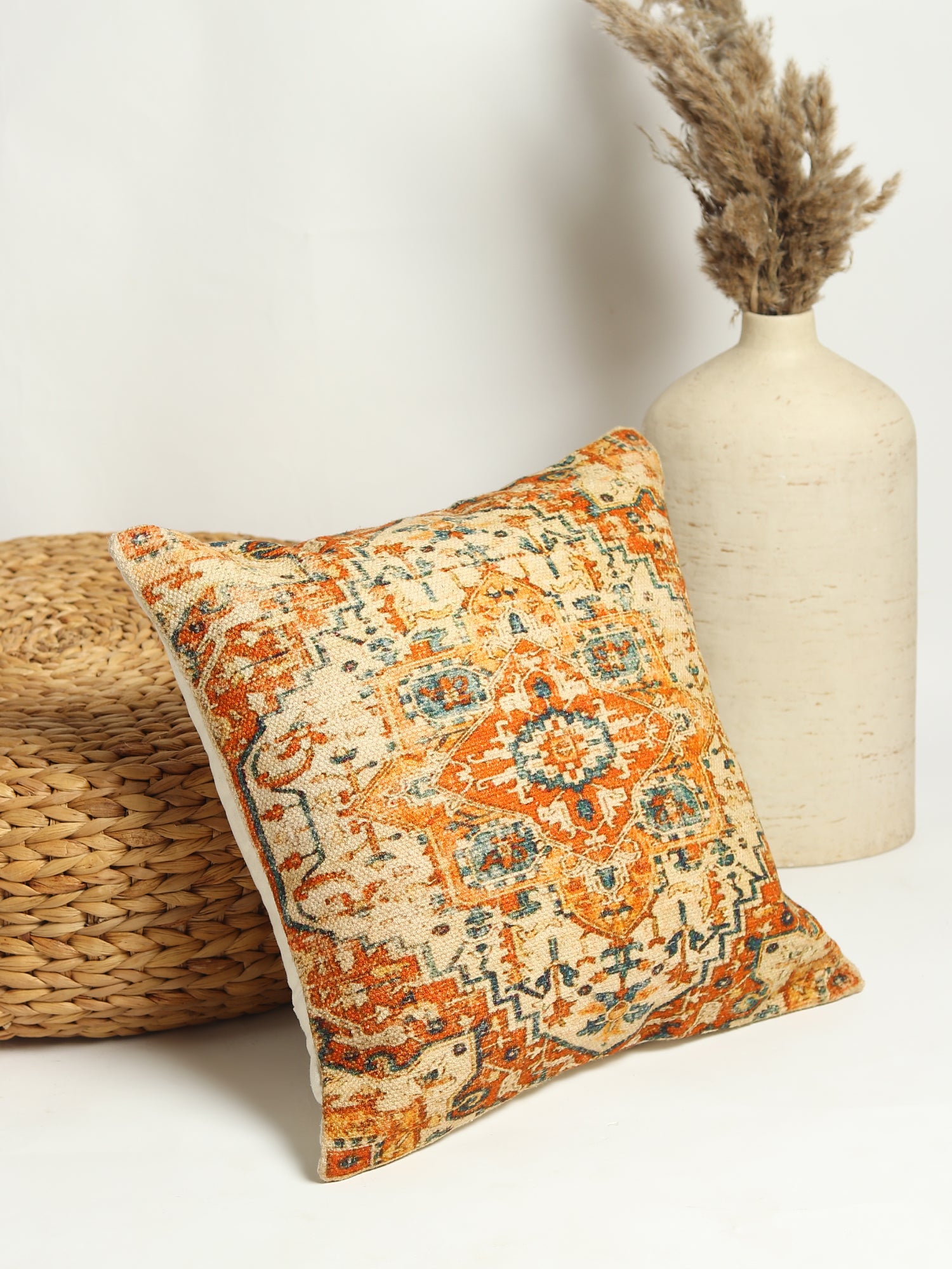 Circe Printed Square Cushion Cover