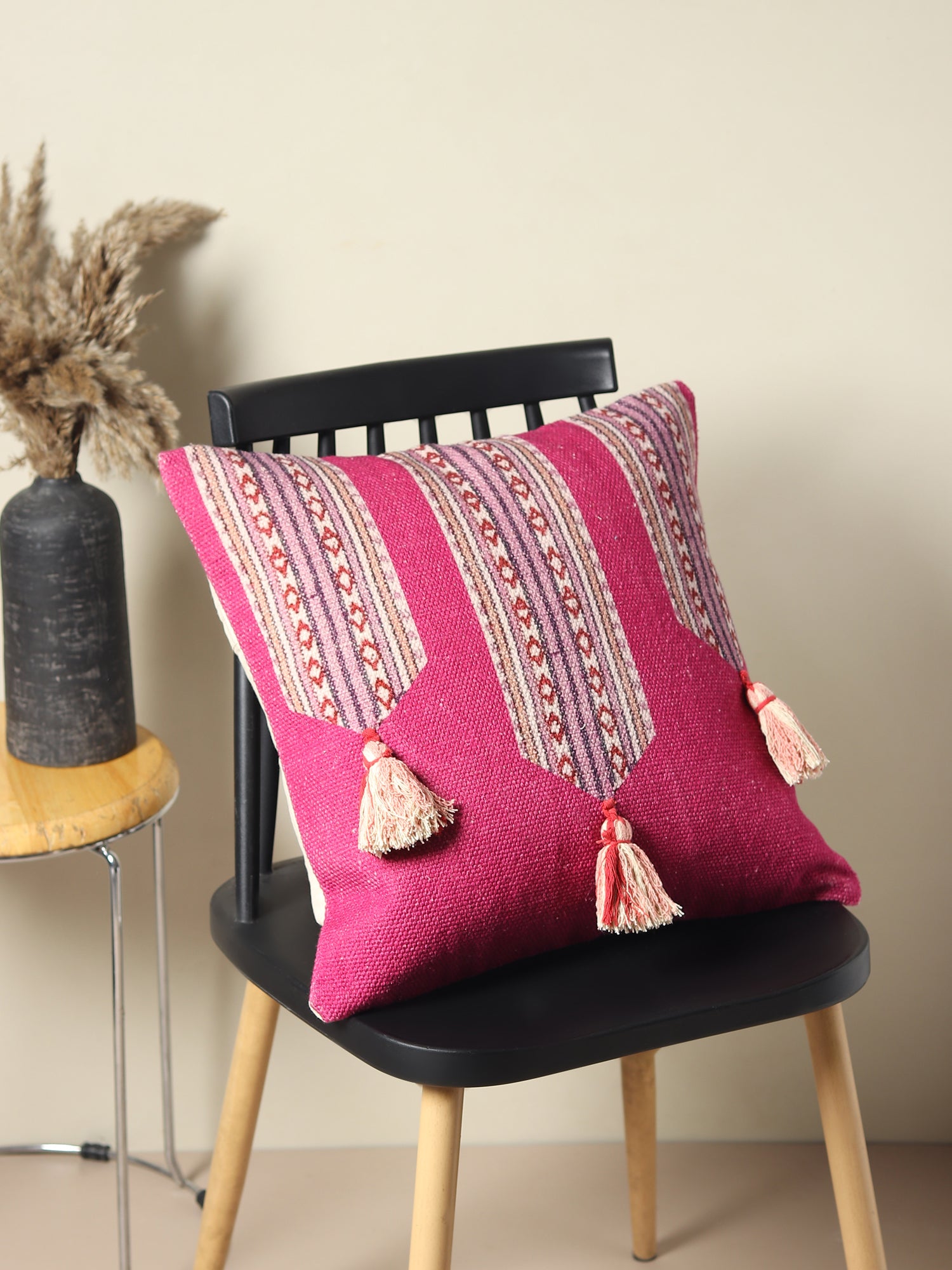 Ruse Printed Square Cushion Cover