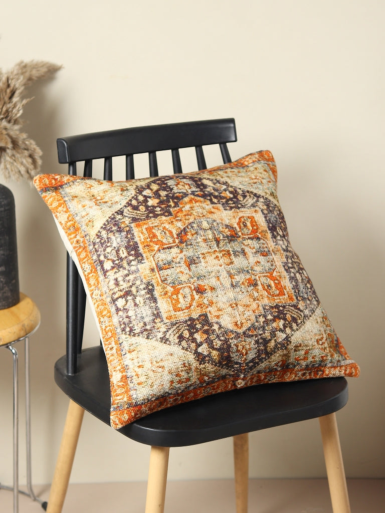 Kane Digital-Printed Square Cushion Cover