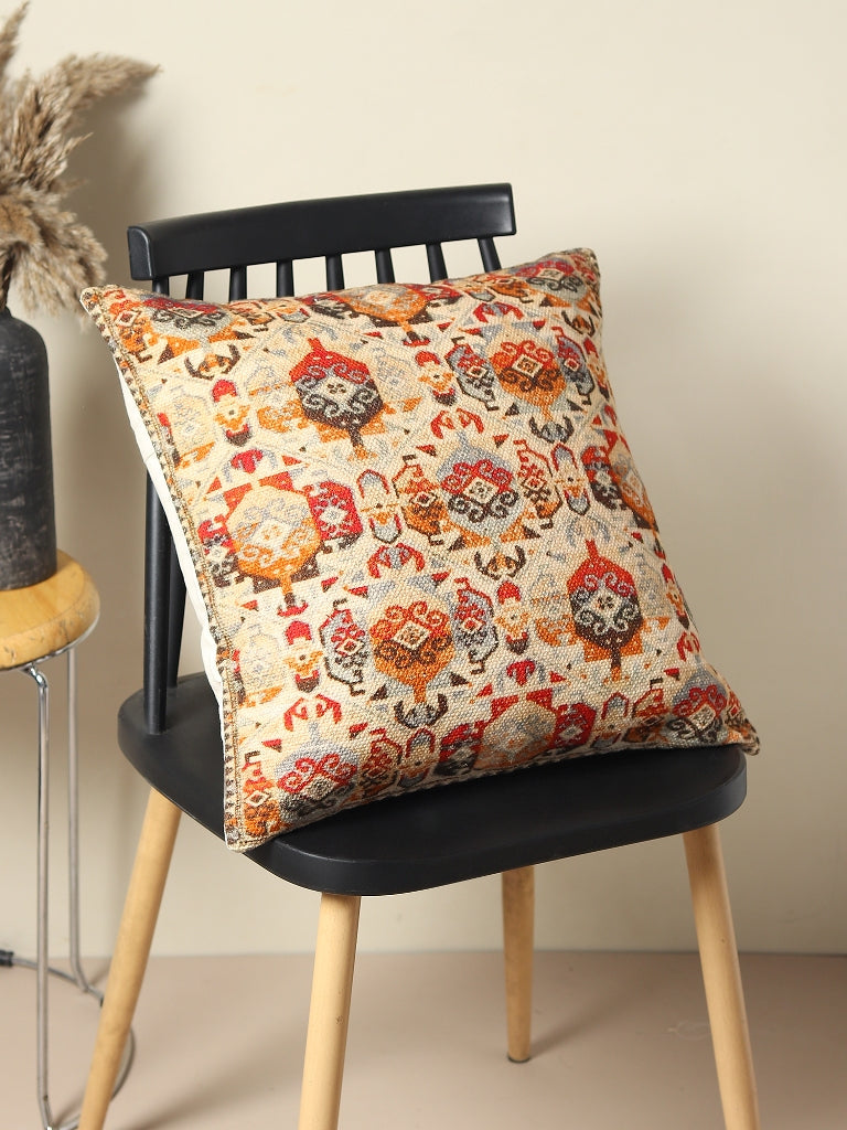 Giove Digital-Printed Square Cushion Cover
