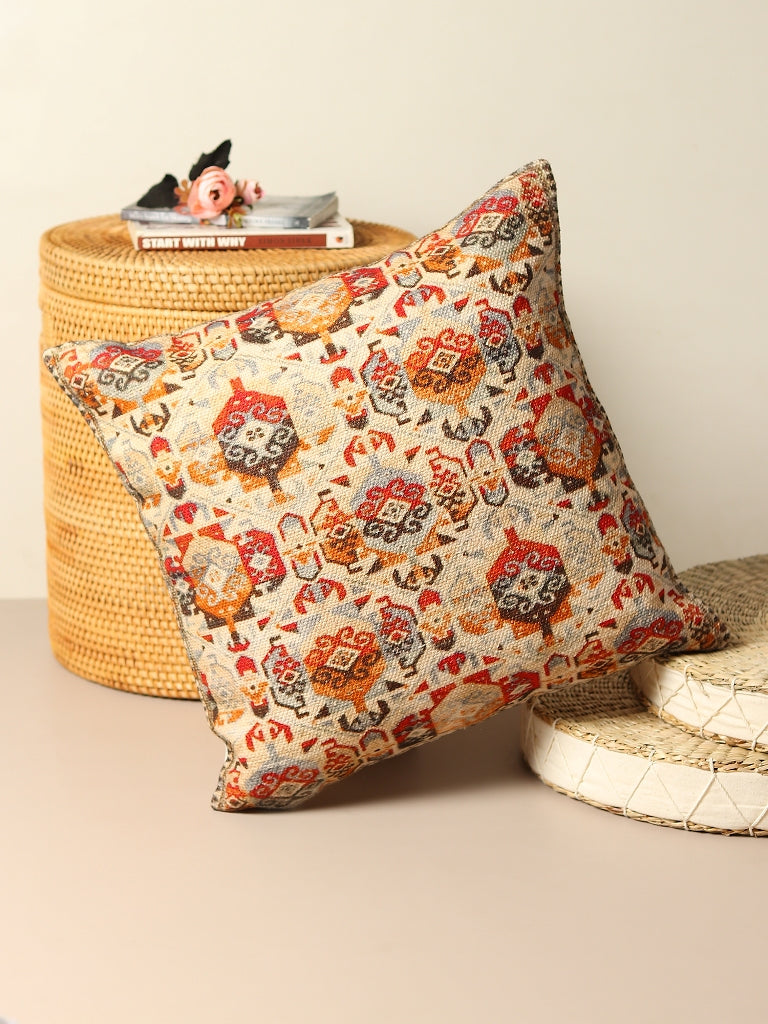 Giove Digital-Printed Square Cushion Cover