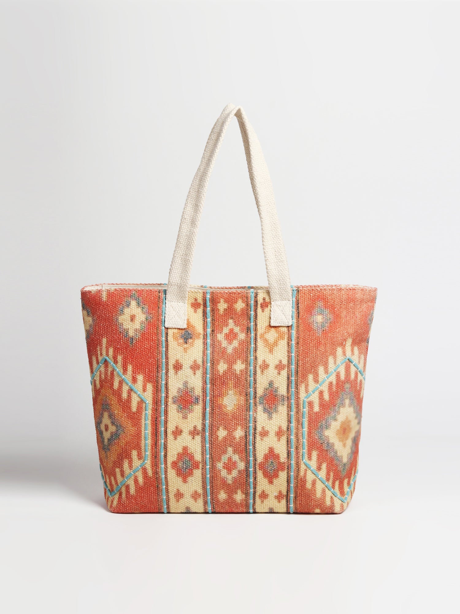 Fargo tote bag handle detail — Art Avenue