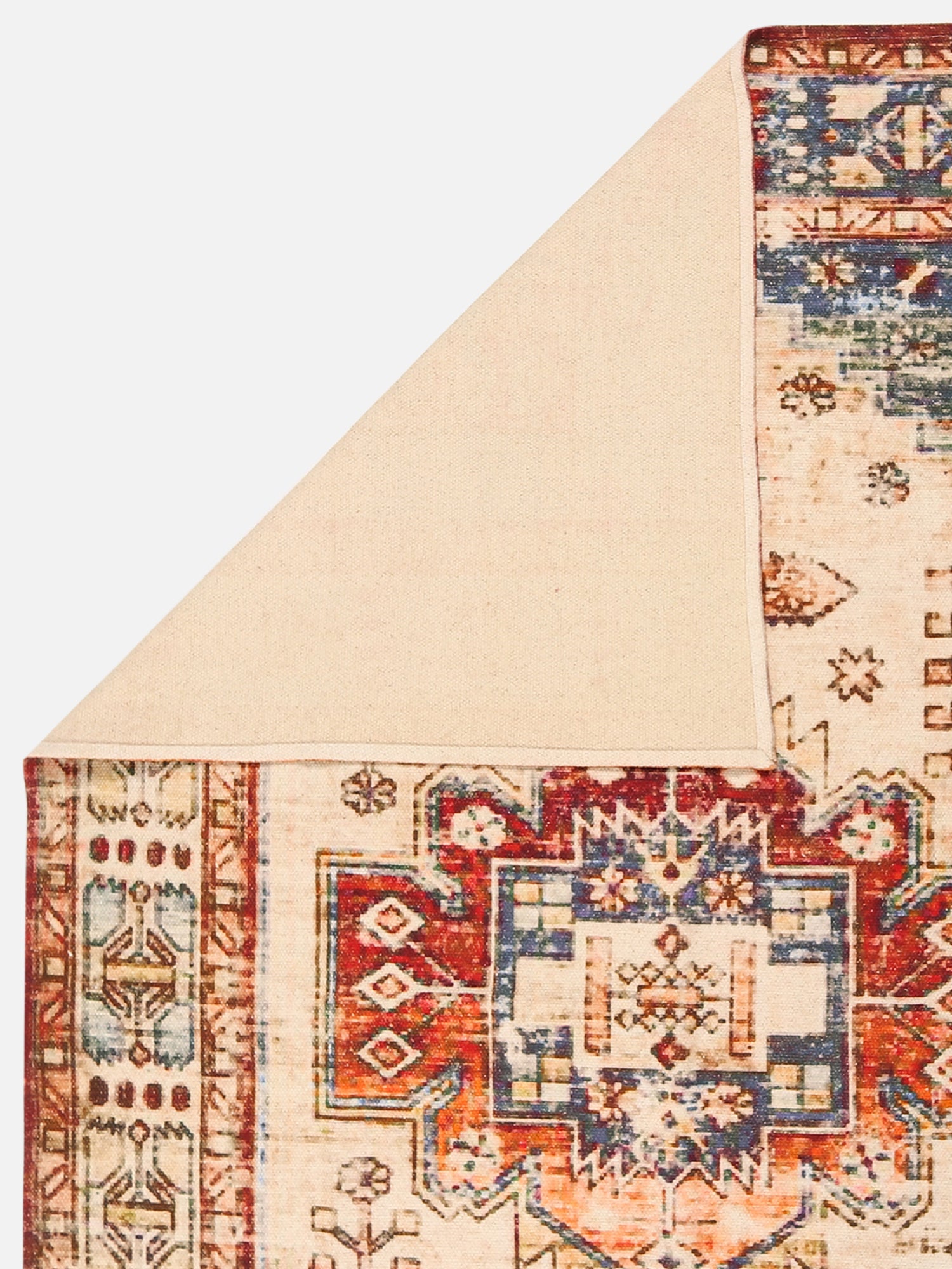 Meswak Digital-Printed Cotton Rug