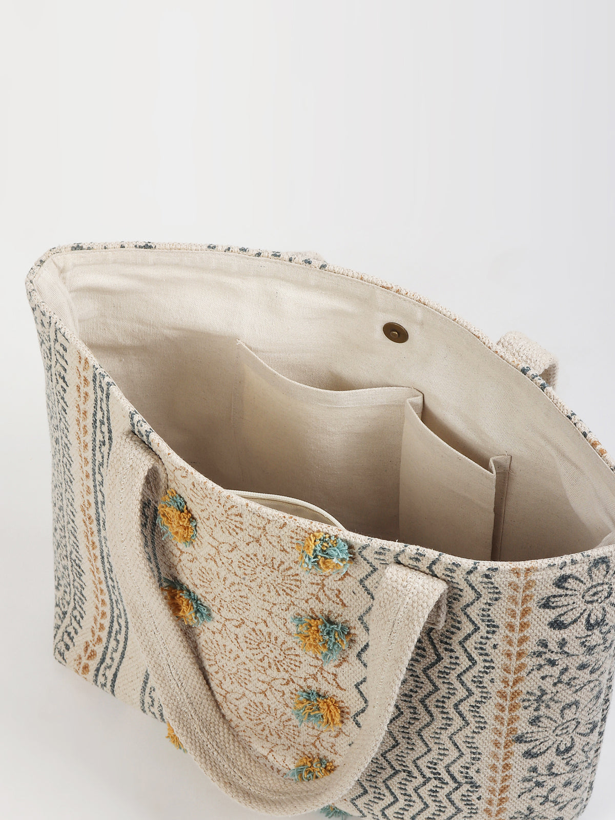 Mars cotton tote bag flat lay — Art Avenue