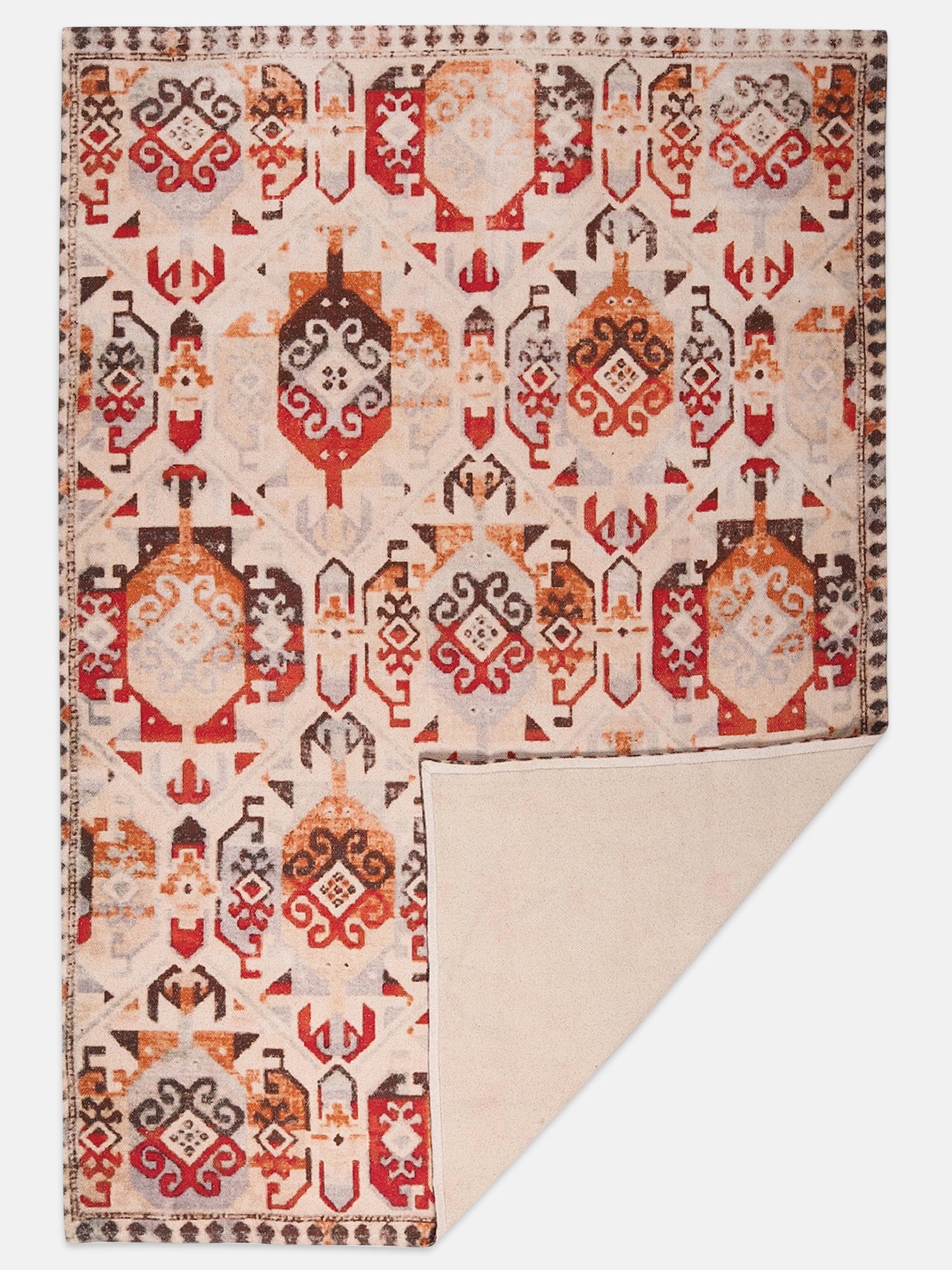 Kitsono Digital-Printed Cotton Rug