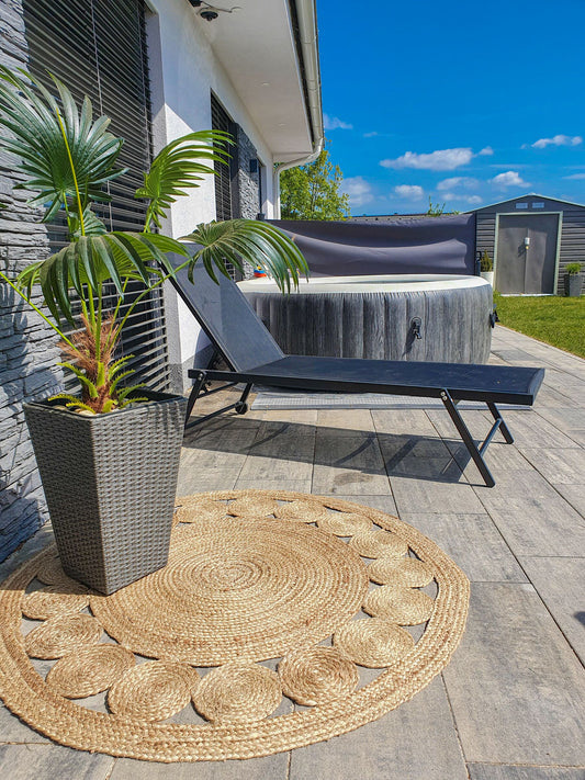 Engage Round Braided Jute Rug