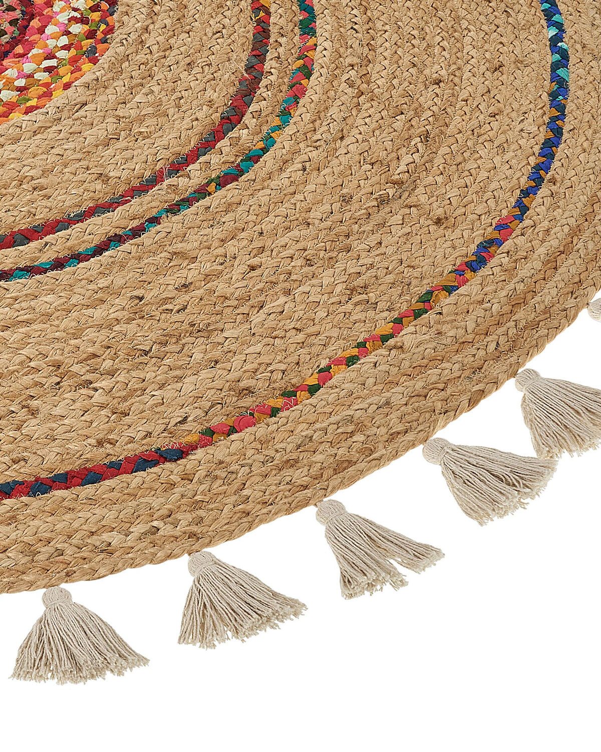 Auckland Round Braided Jute Rug