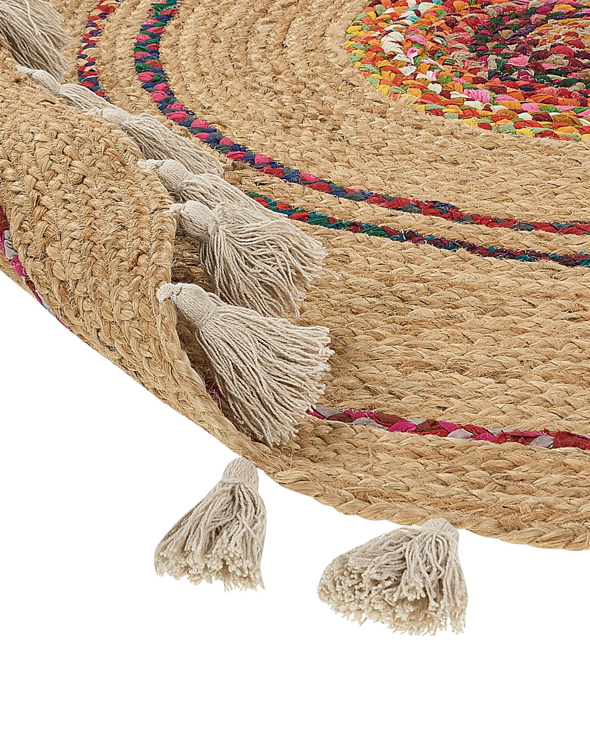 Auckland Round Braided Jute Rug