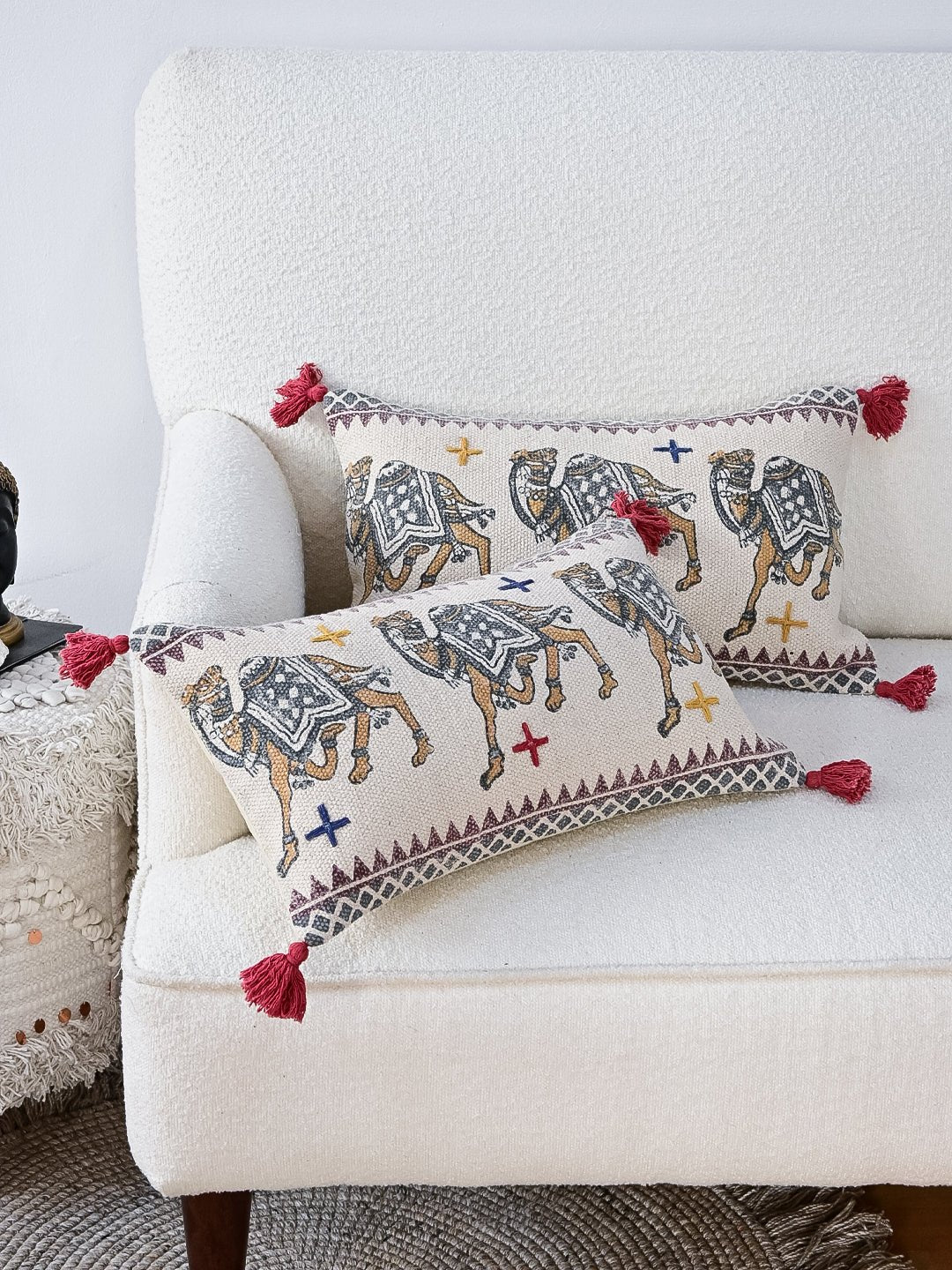 CAMEL - LUMBAR CUSHION COVER - ART AVENUE
