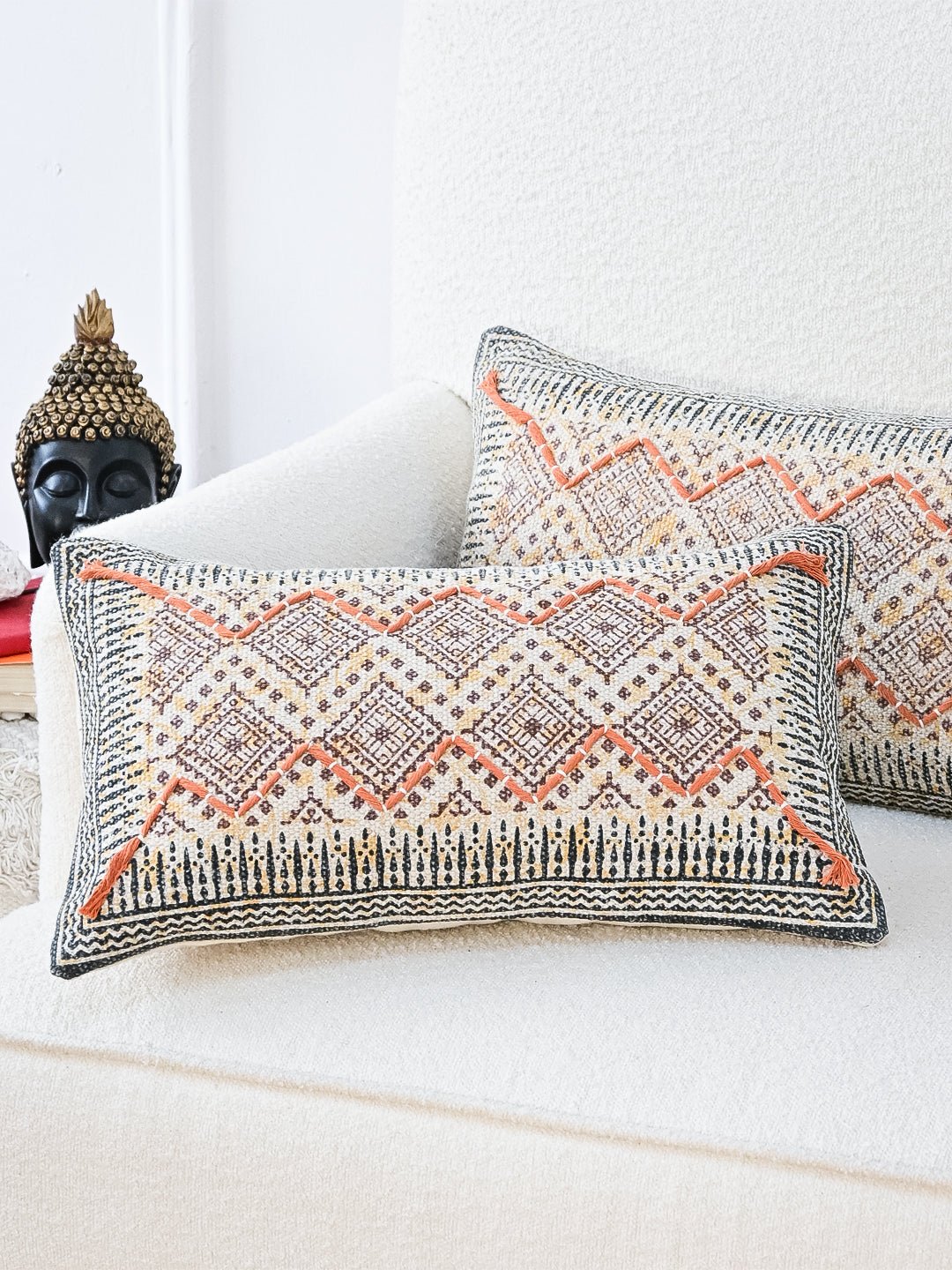 PERLINE- LUMBAR CUSHION COVER - ART AVENUE