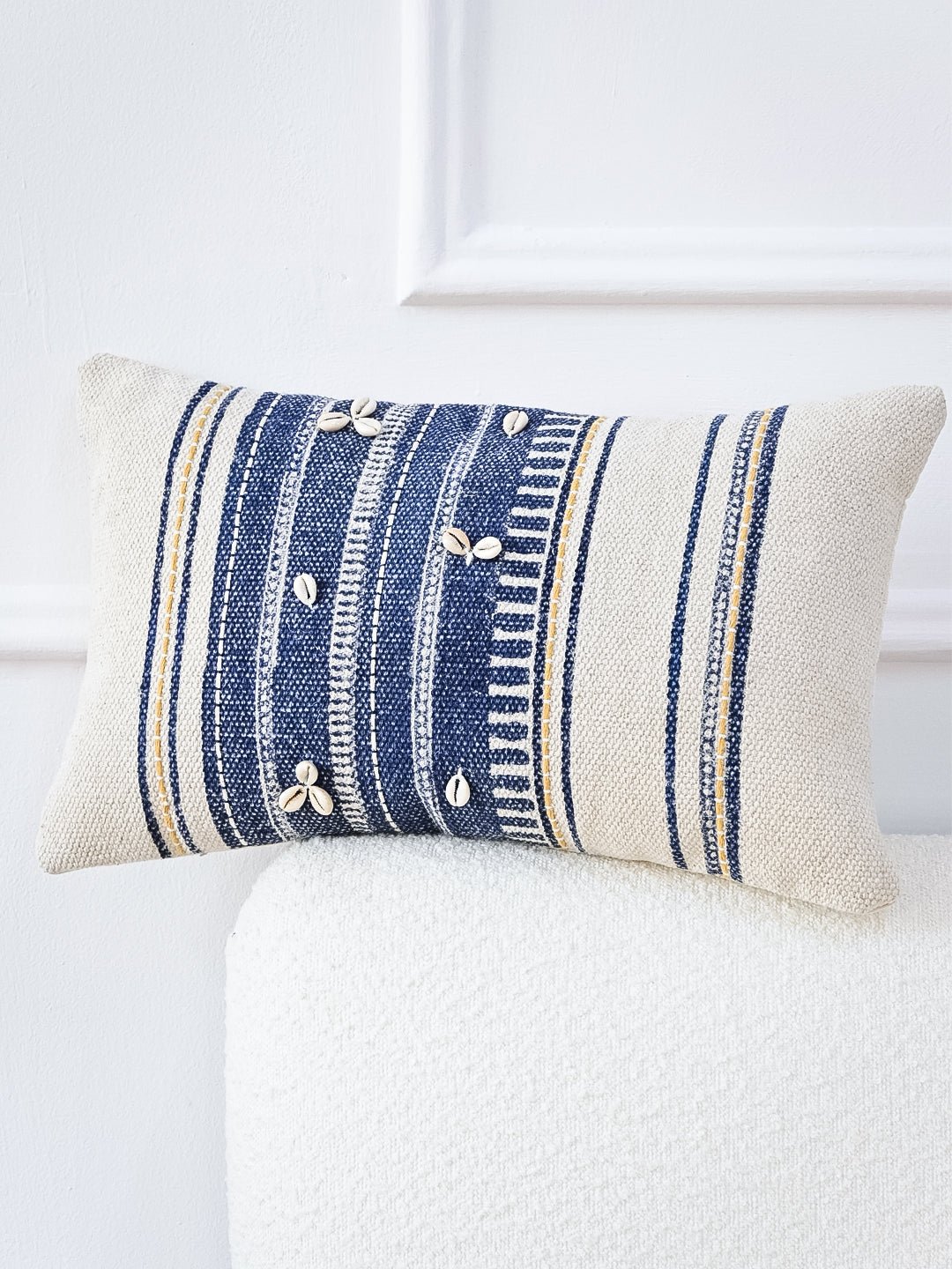 NAUTICAL BLOOM- LUMBAR CUSHION COVER - ART AVENUE