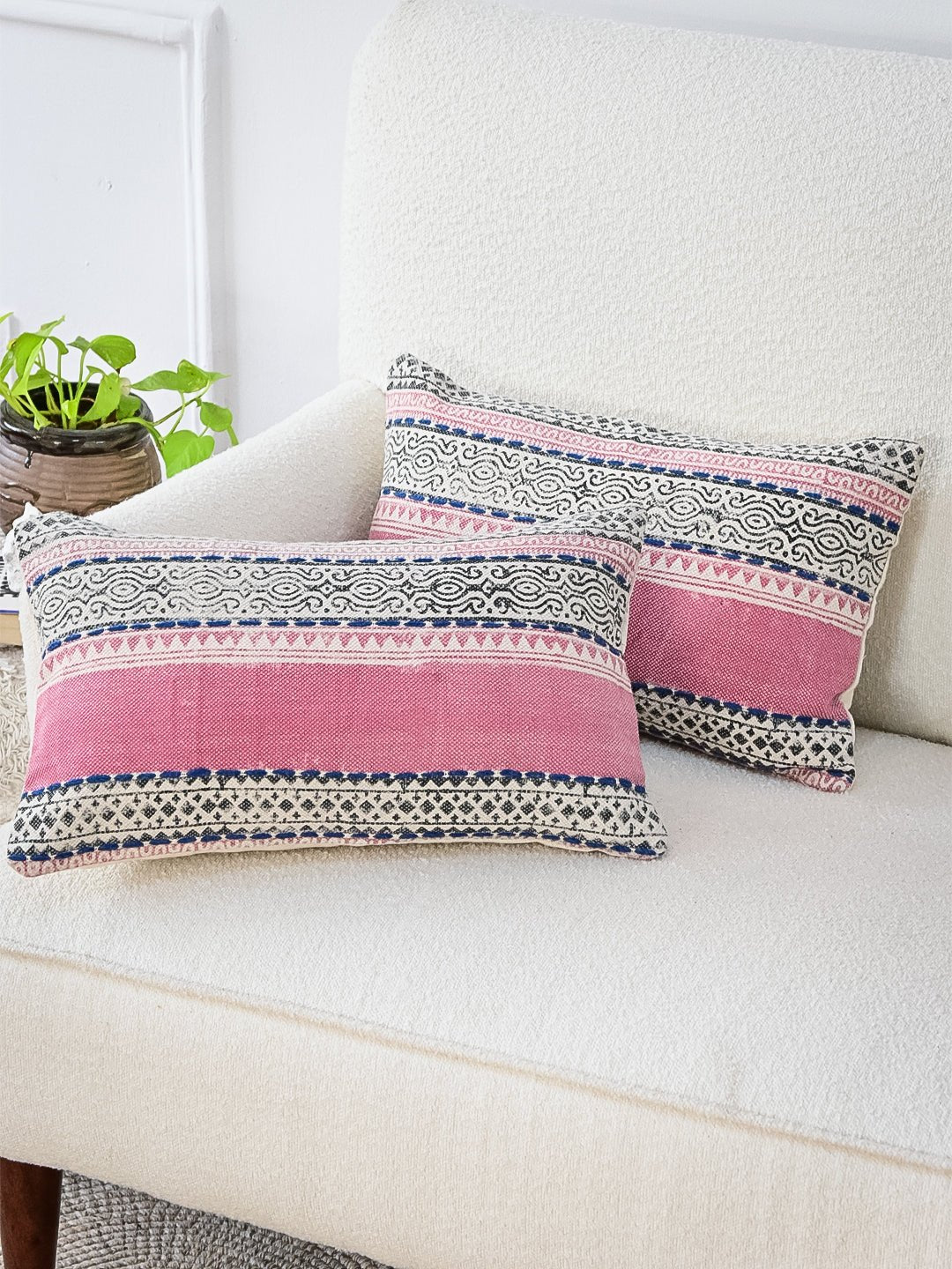MONGINI - LUMBAR CUSHION COVER - ART AVENUE
