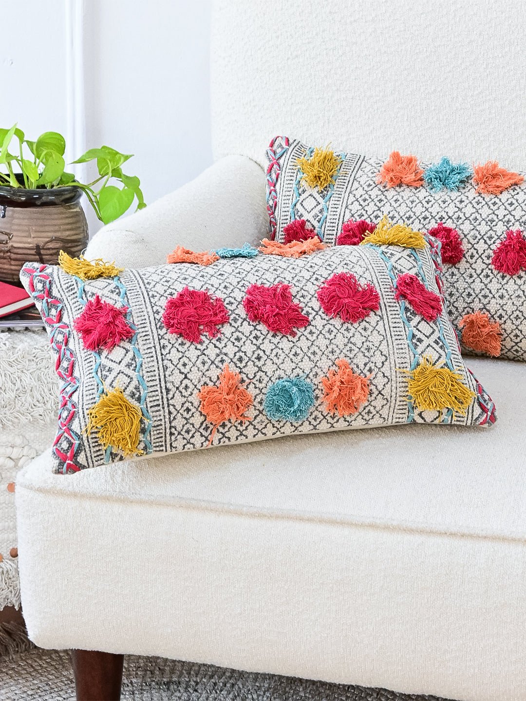 DAHLIA - LUMBAR CUSHION COVER - ART AVENUE