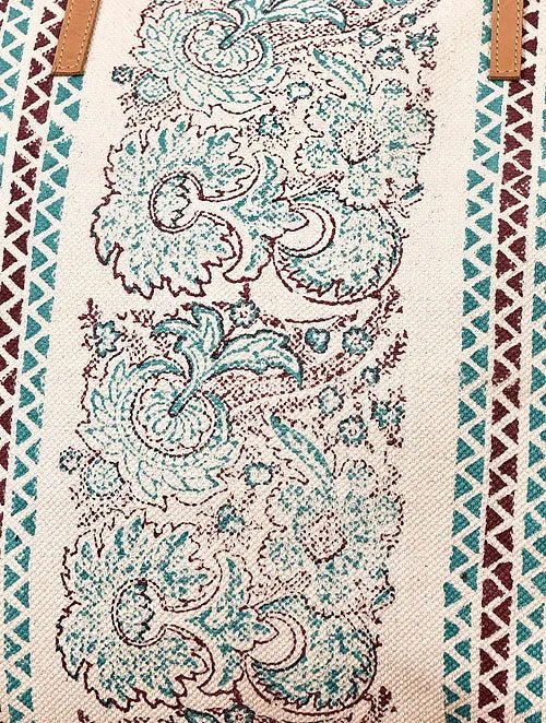 Albania cotton tote bag print detail — Art Avenue