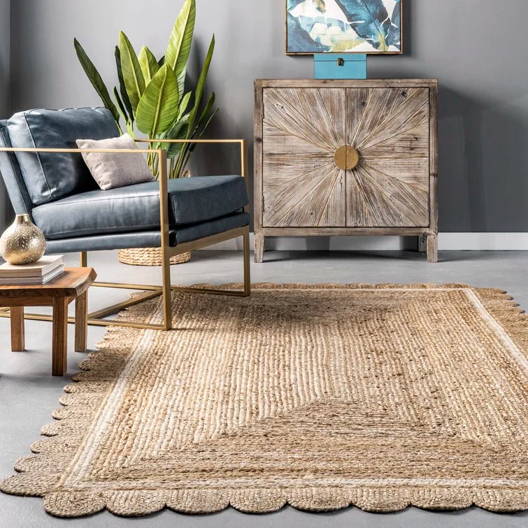 Cadarrah braided jute rug — natural — Art Avenue