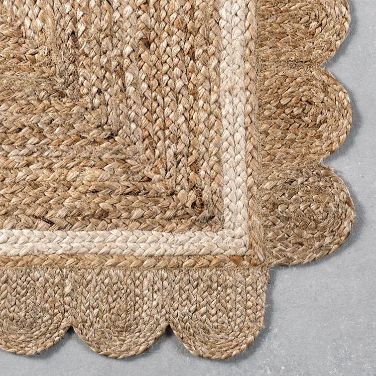 Cadarrah jute rug room setting — Art Avenue