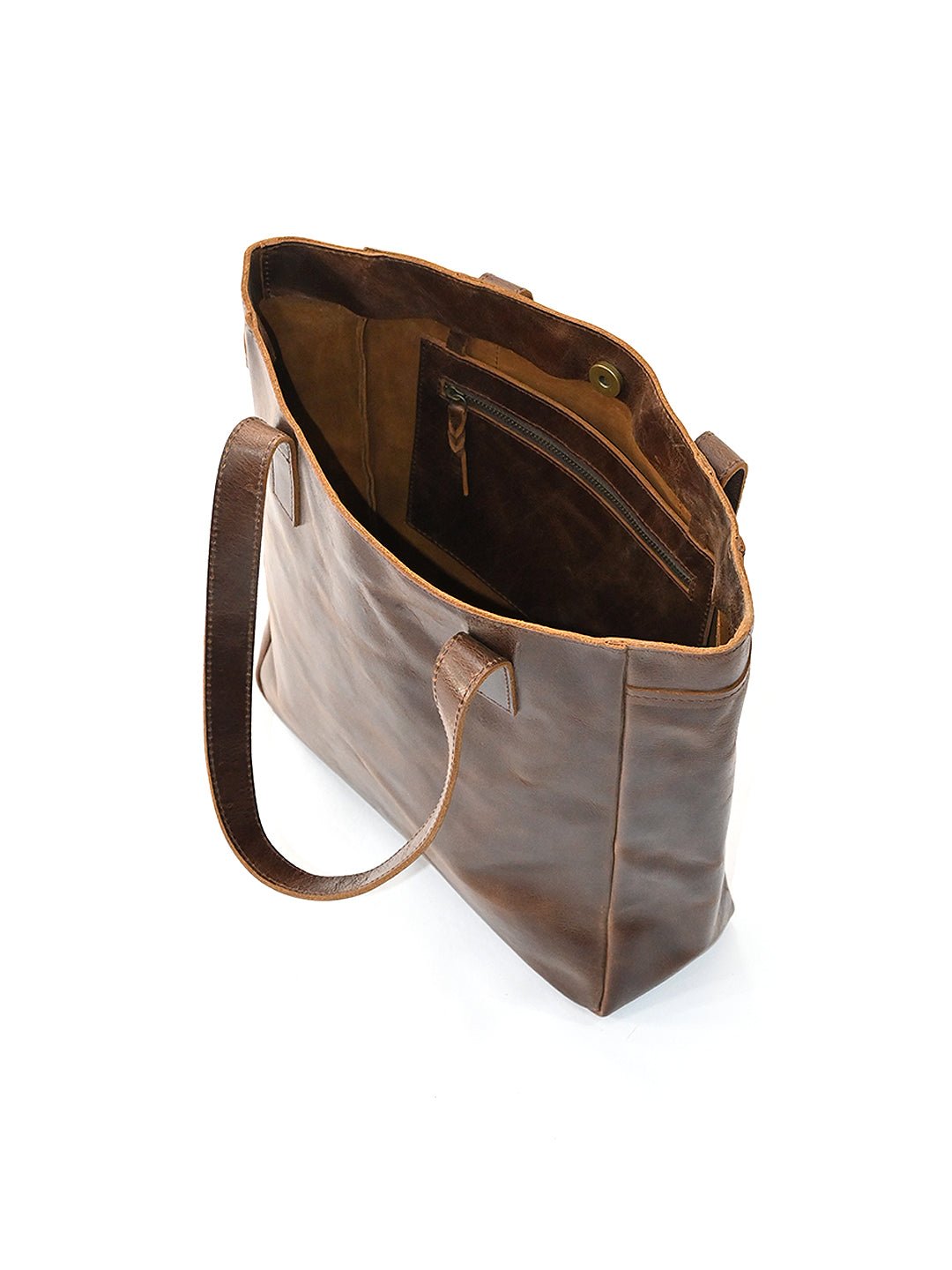 Clark cotton tote bag flat lay — Art Avenue