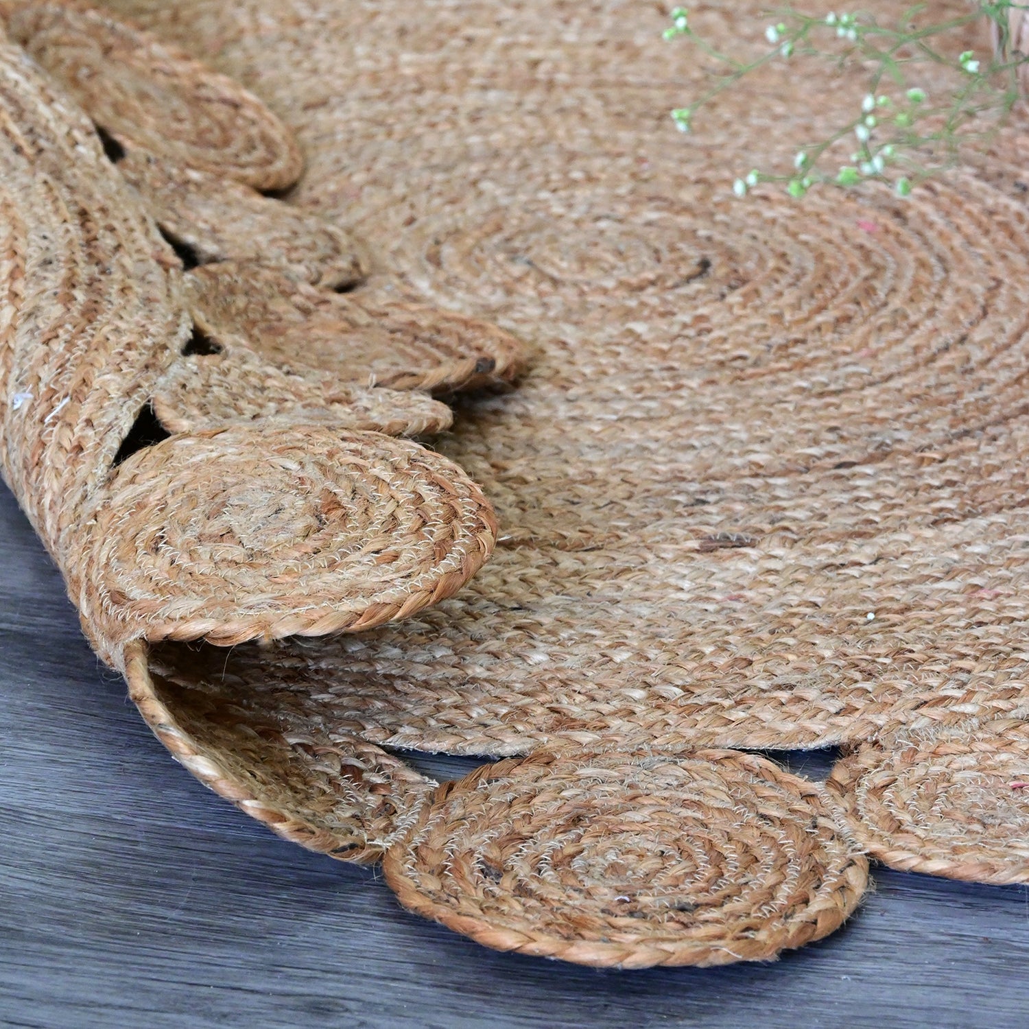 DENVER - ROUND JUTE  RUG - ART AVENUE