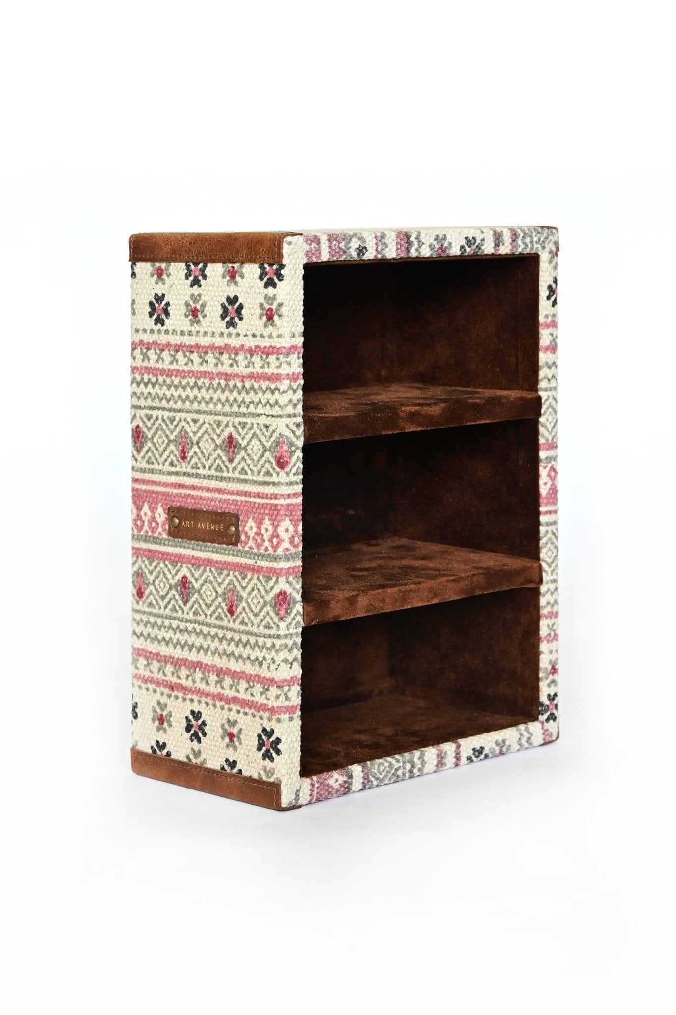 AZTEC- COTTON PRINTED CABINET FOR DESK ACCESSORIES - ART AVENUE
