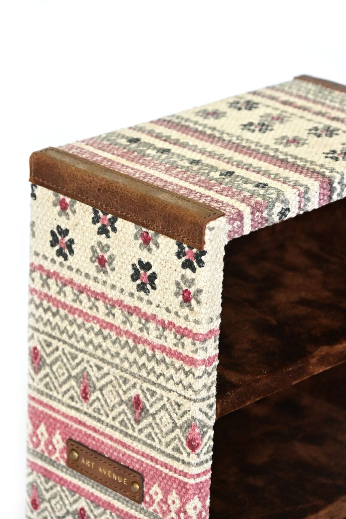AZTEC- COTTON PRINTED CABINET FOR DESK ACCESSORIES - ART AVENUE