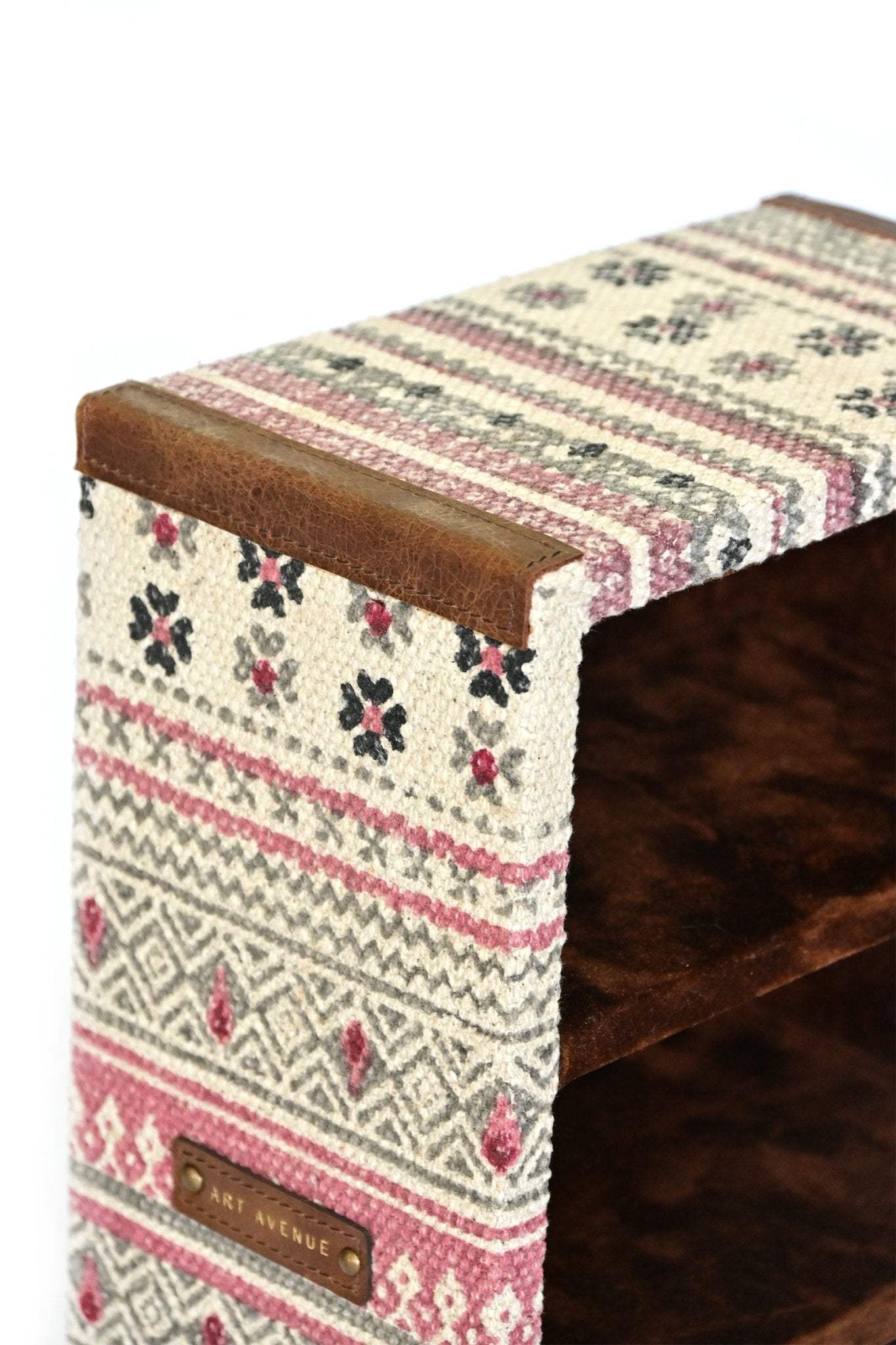 AZTEC- COTTON PRINTED CABINET FOR DESK ACCESSORIES - ART AVENUE