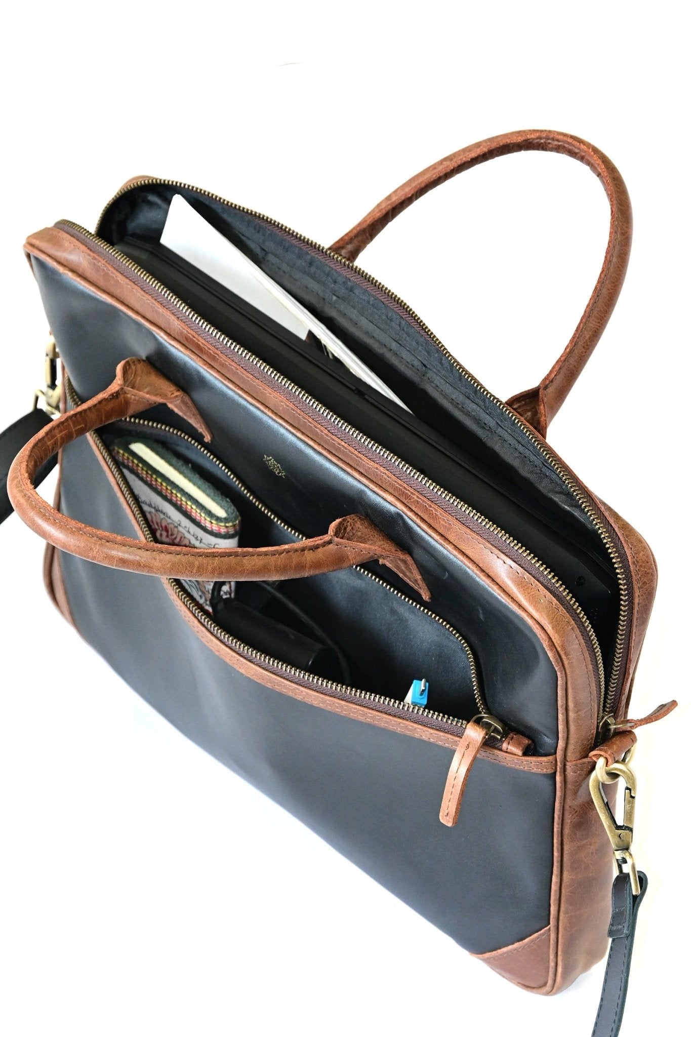 ALITE - LEATHER LAPTOP BAG - ART AVENUE
