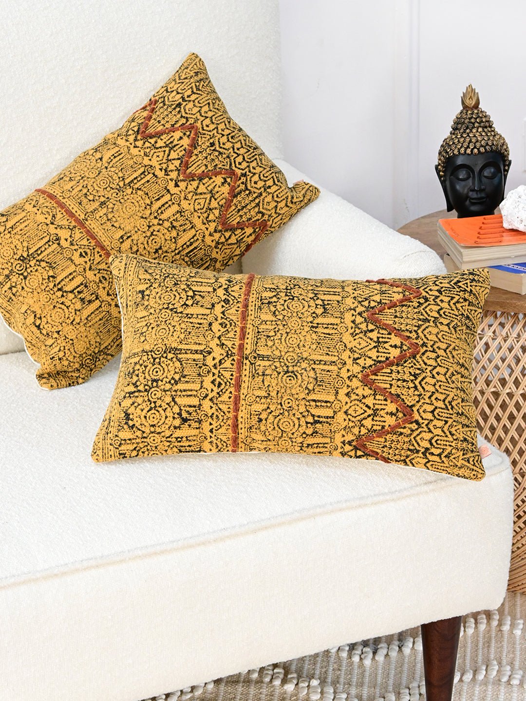 GERANIUM - LUMBAR CUSHION COVER - ART AVENUE