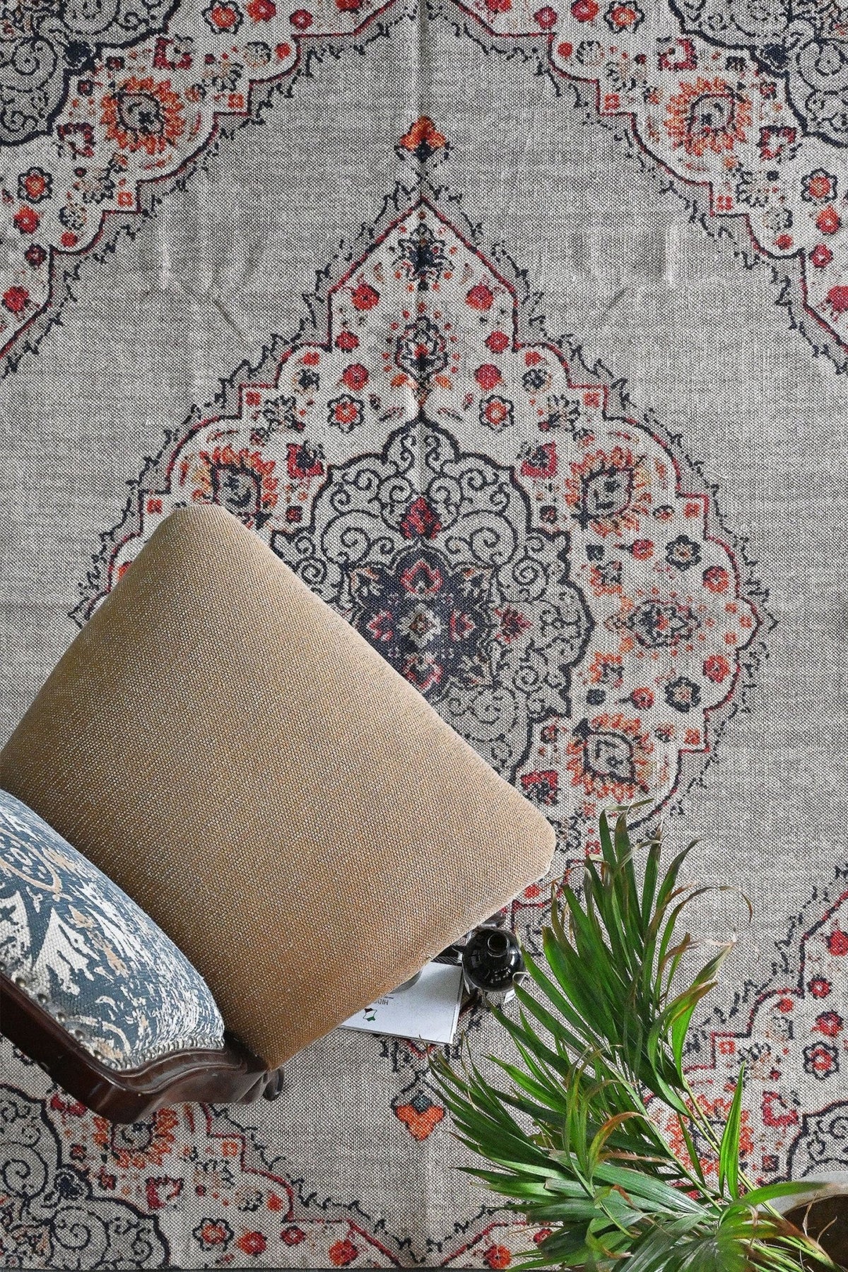 Ophilia cotton rug pattern — Art Avenue Jaipur