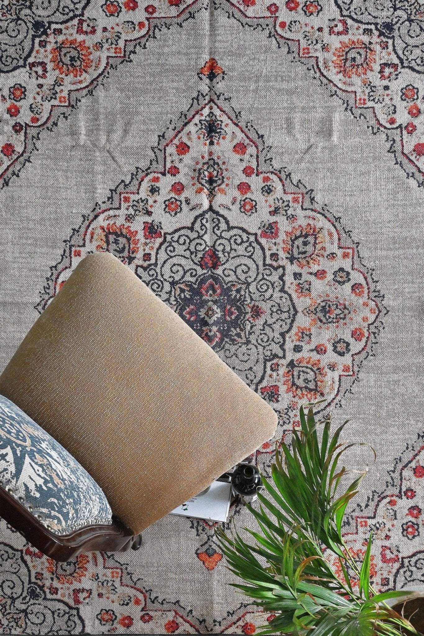 Ophilia cotton rug pattern — Art Avenue Jaipur