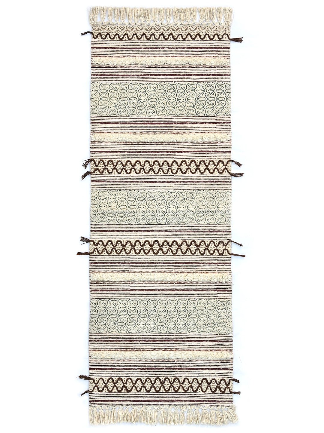 JEFFREY - BLOCK PRINTED FLOOR RUNNER - ART AVENUE